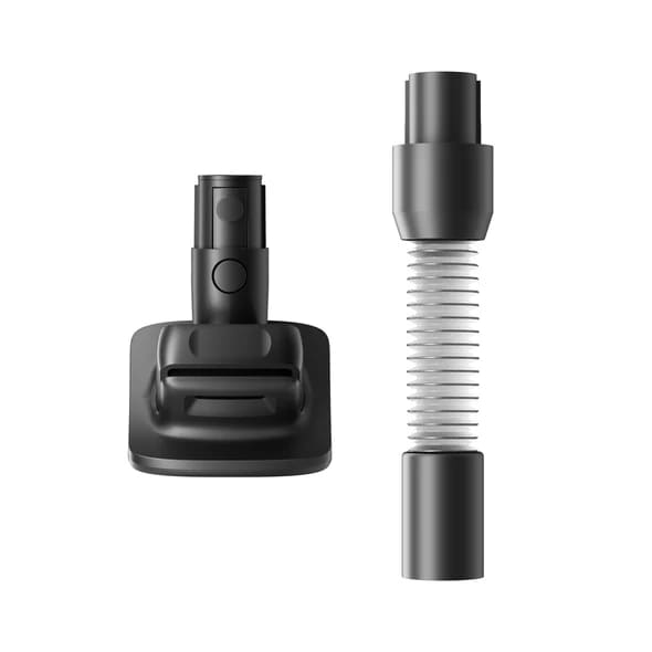 Brosse Anti-Mue pour Animaux + Tuyau d’Extension pour Aspirateur PowerMax & DustMaster